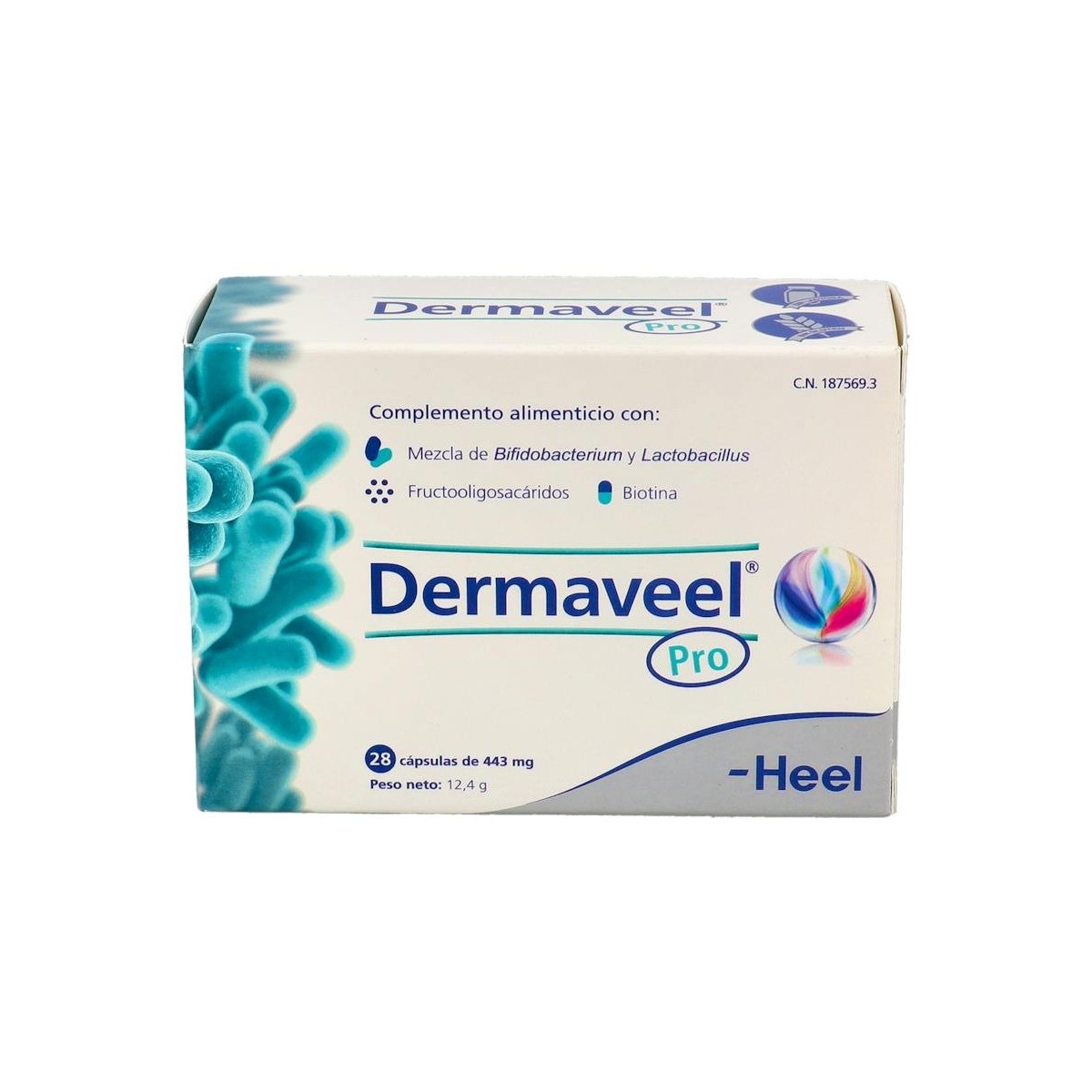HEEL DERMAVEEL PRO 28 CAPS