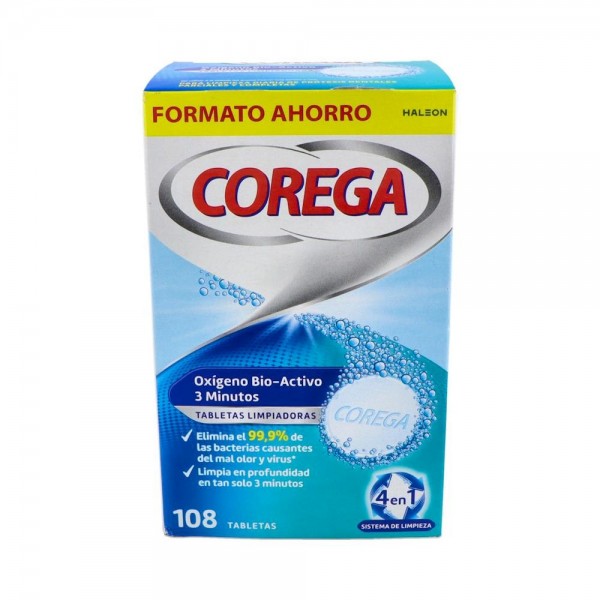 COREGA OXIGENO BIO-ACTIVO 108 TAB