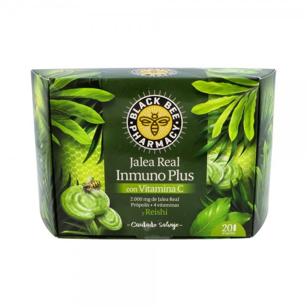 JALEA REAL INMUNO PLUS BLACK BEE 20 VIALES
