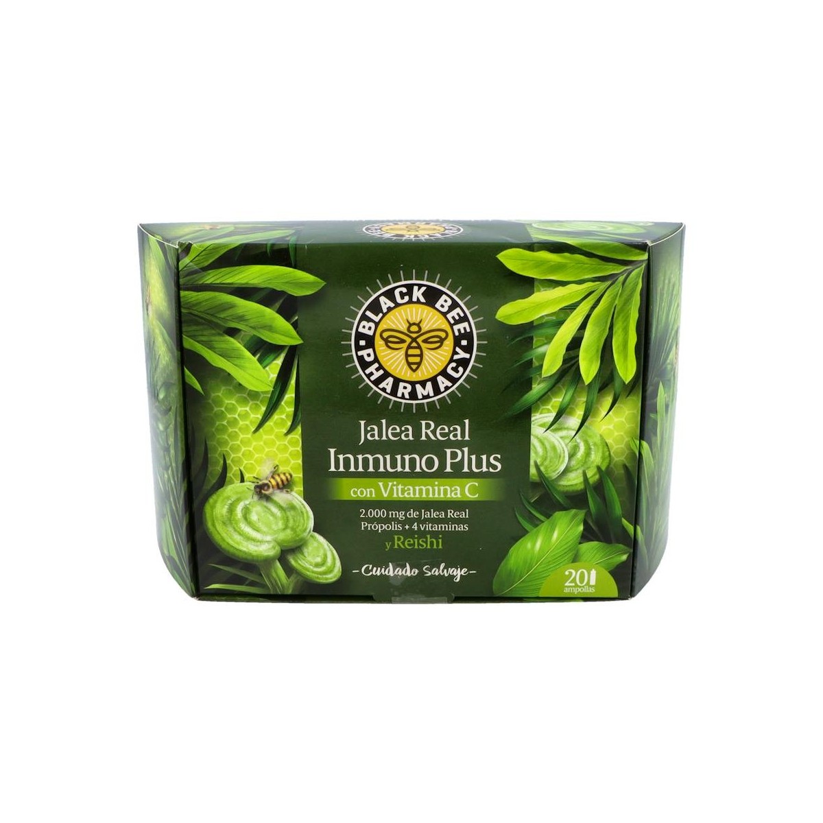 JALEA REAL INMUNO PLUS BLACK BEE 20 VIALES