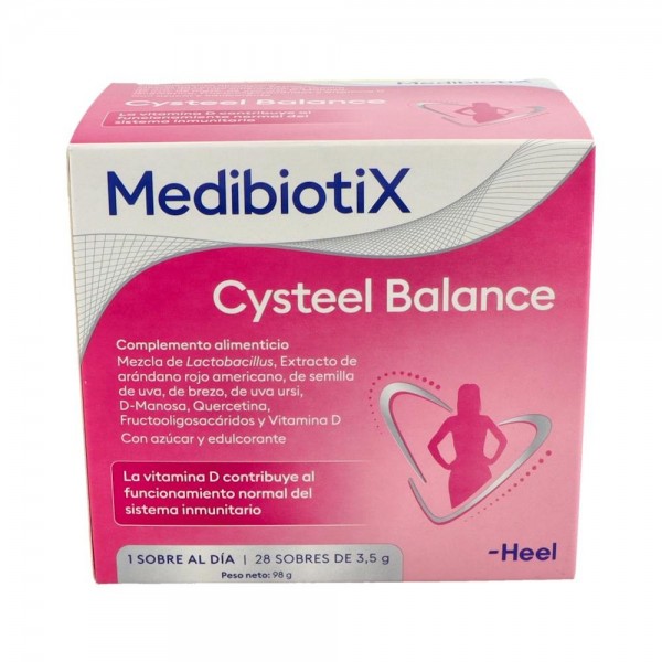 HEEL CYSTEEL BALANCE 28 SOBRES