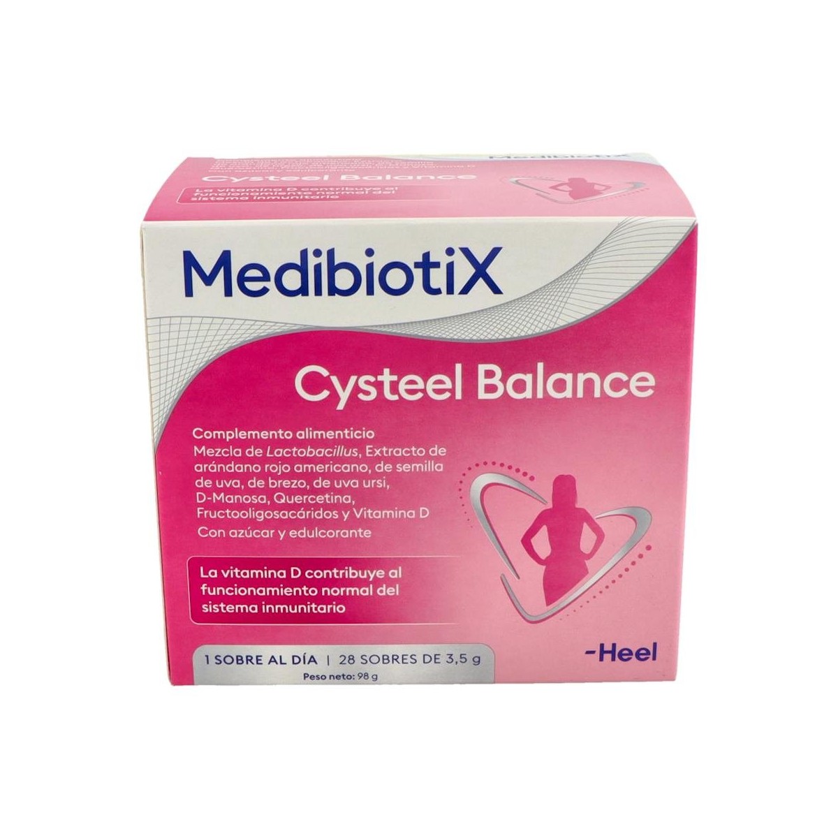HEEL CYSTEEL BALANCE 28 SOBRES