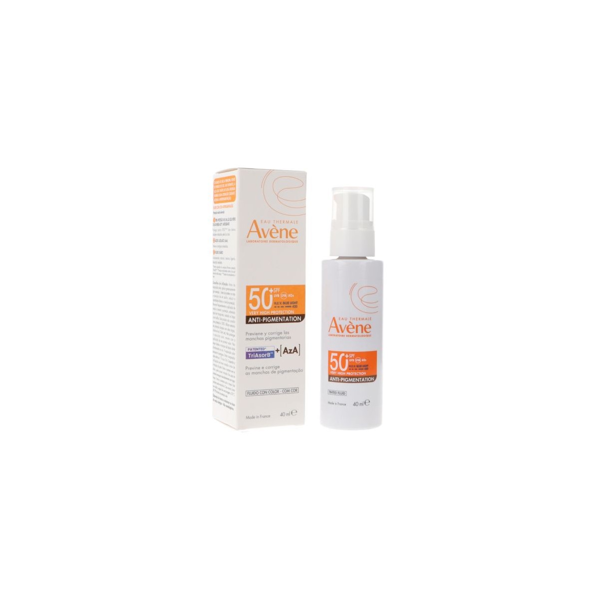 AVENE FLUIDO ANTI - PIGMENTATION CON COLOR 50+...