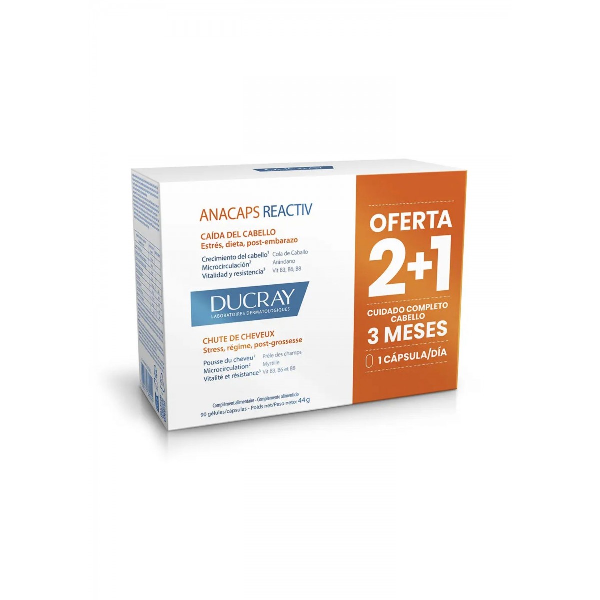 PACK ANACAPS REACTIV TRATAMIENTO 3 MESES