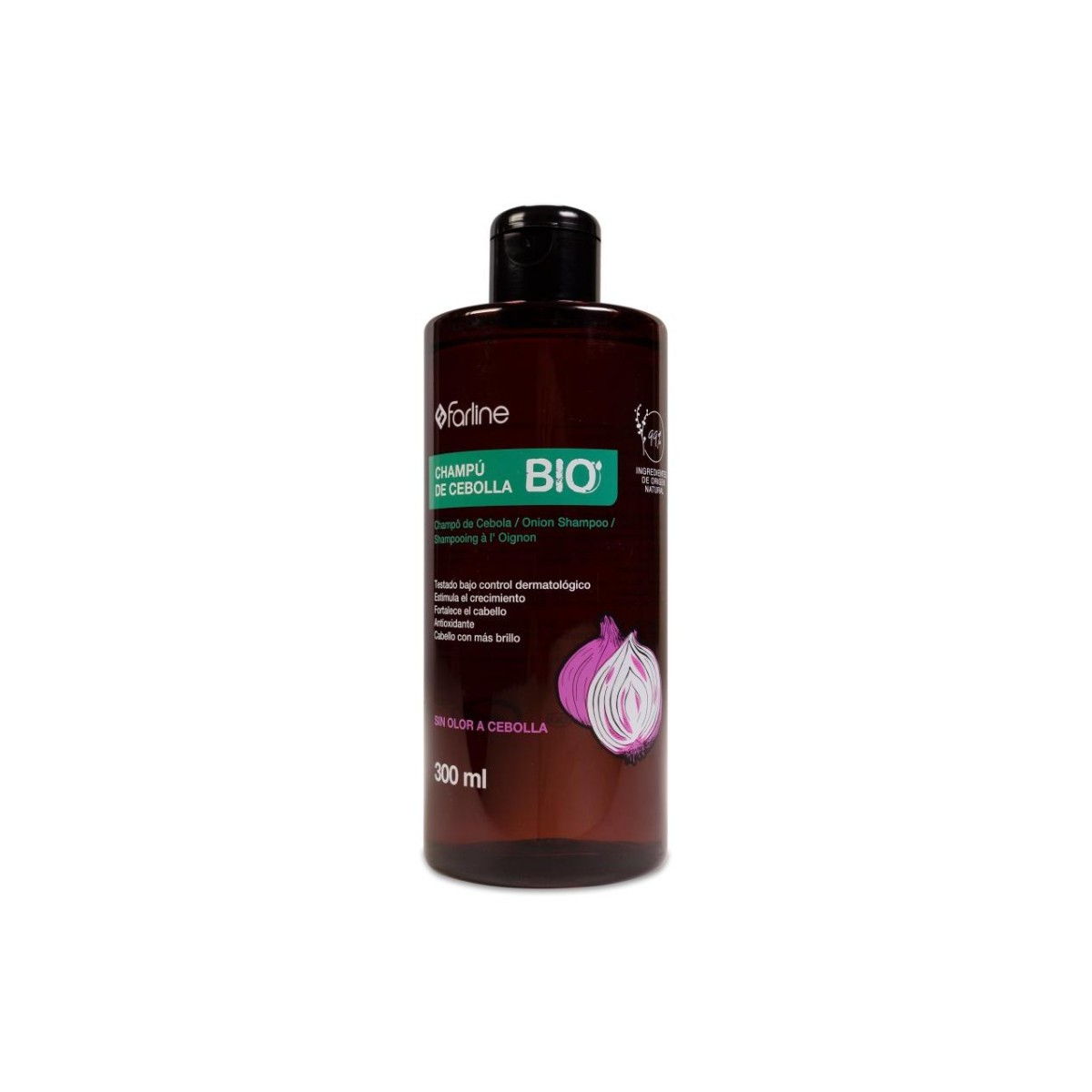 FARLINE CHAMPU CEBOLLA BIO 300 ML