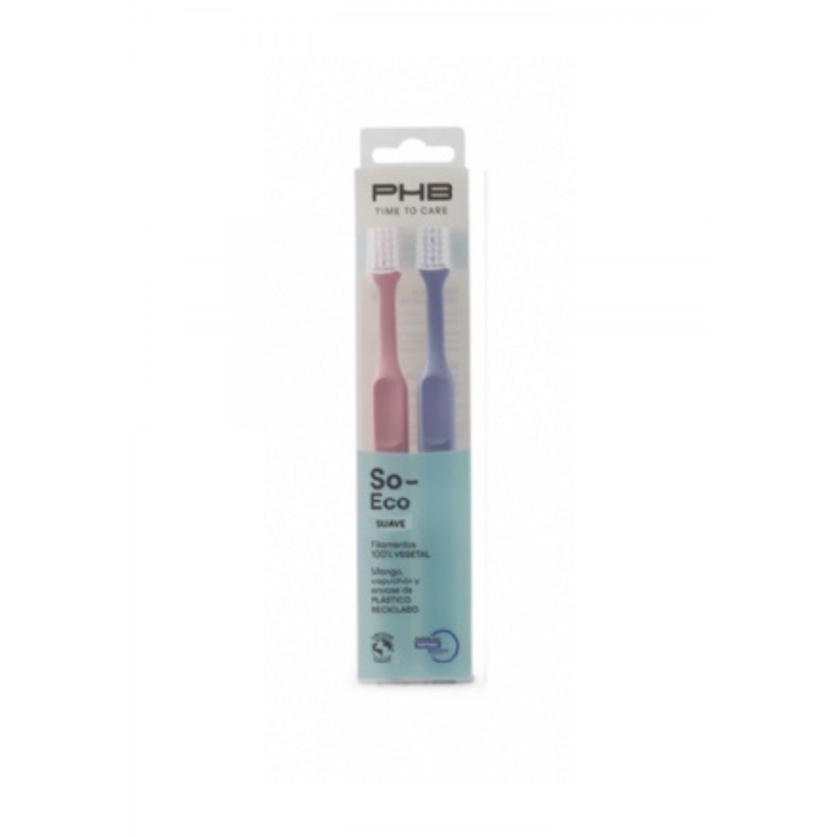 PHB DUPLO CEPILLO DENTAL ADULTO SUAVE SO ECO
