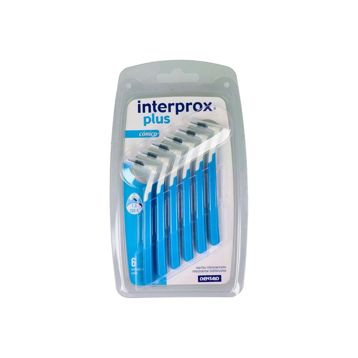 INTERPROX PLUS CEPILLO INTERDENTAL CONICO 6 U