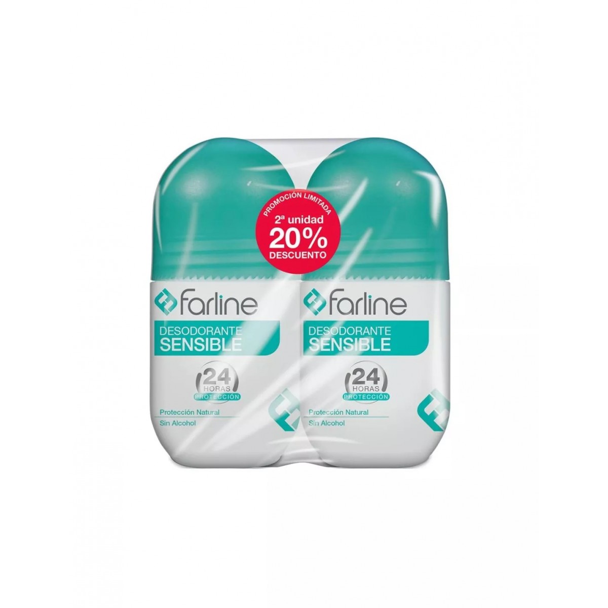 FARLINE DESODORANTE SENSIBLE DUPLO 2X150ML