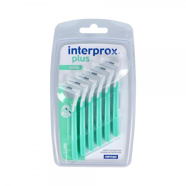 INTERPROX PLUS CEPILLO INTERDENTAL MICRO 6 U