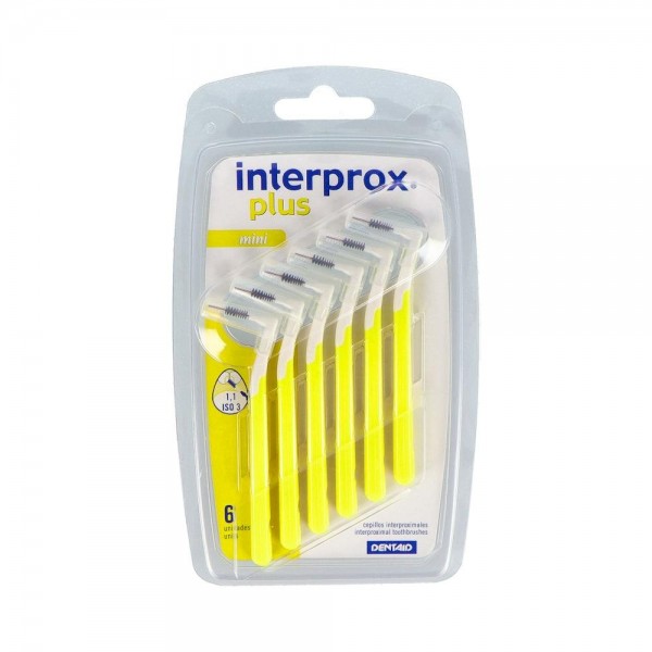INTERPROX PLUS CEPILLO INTERDENTAL MINI 6 U