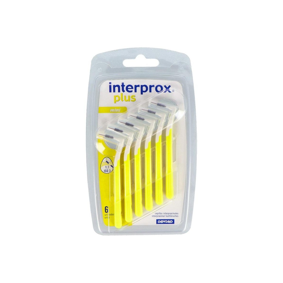 INTERPROX PLUS CEPILLO INTERDENTAL MINI 6 U