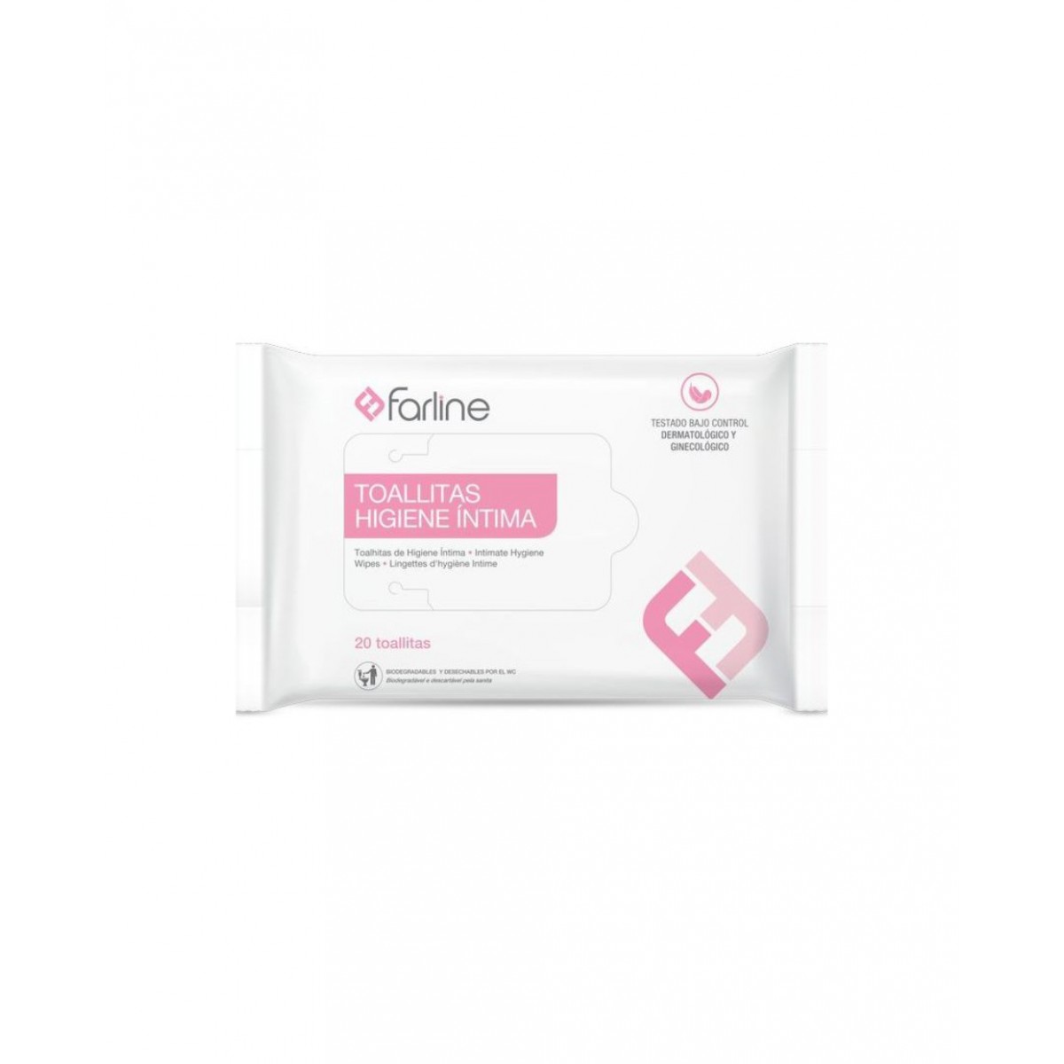 FARLINE TOALLITAS HIGIENE INTIMA 24 TOALLITAS