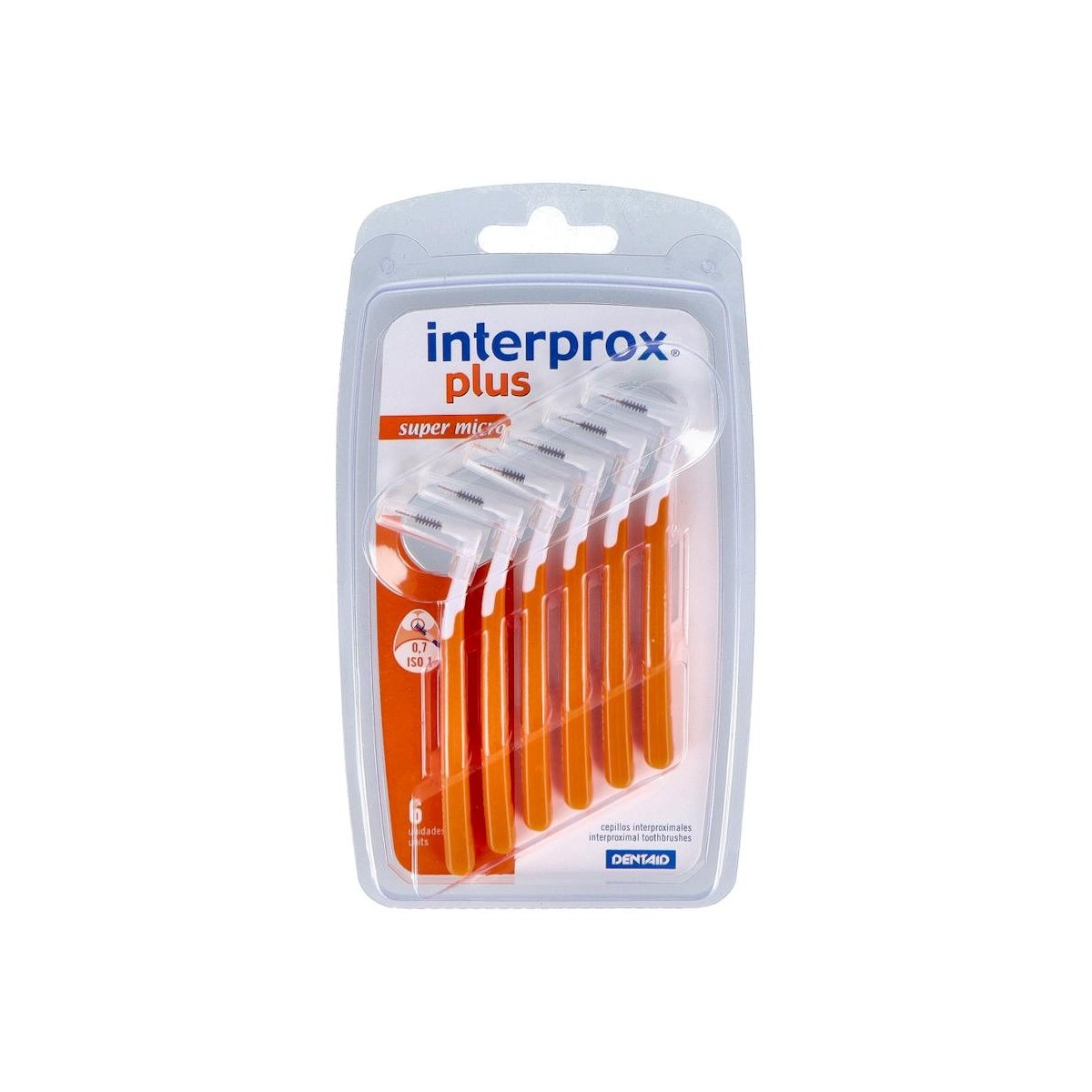 INTERPROX PLUS CEPILLO INTERDENTAL S-MICRO 6 U