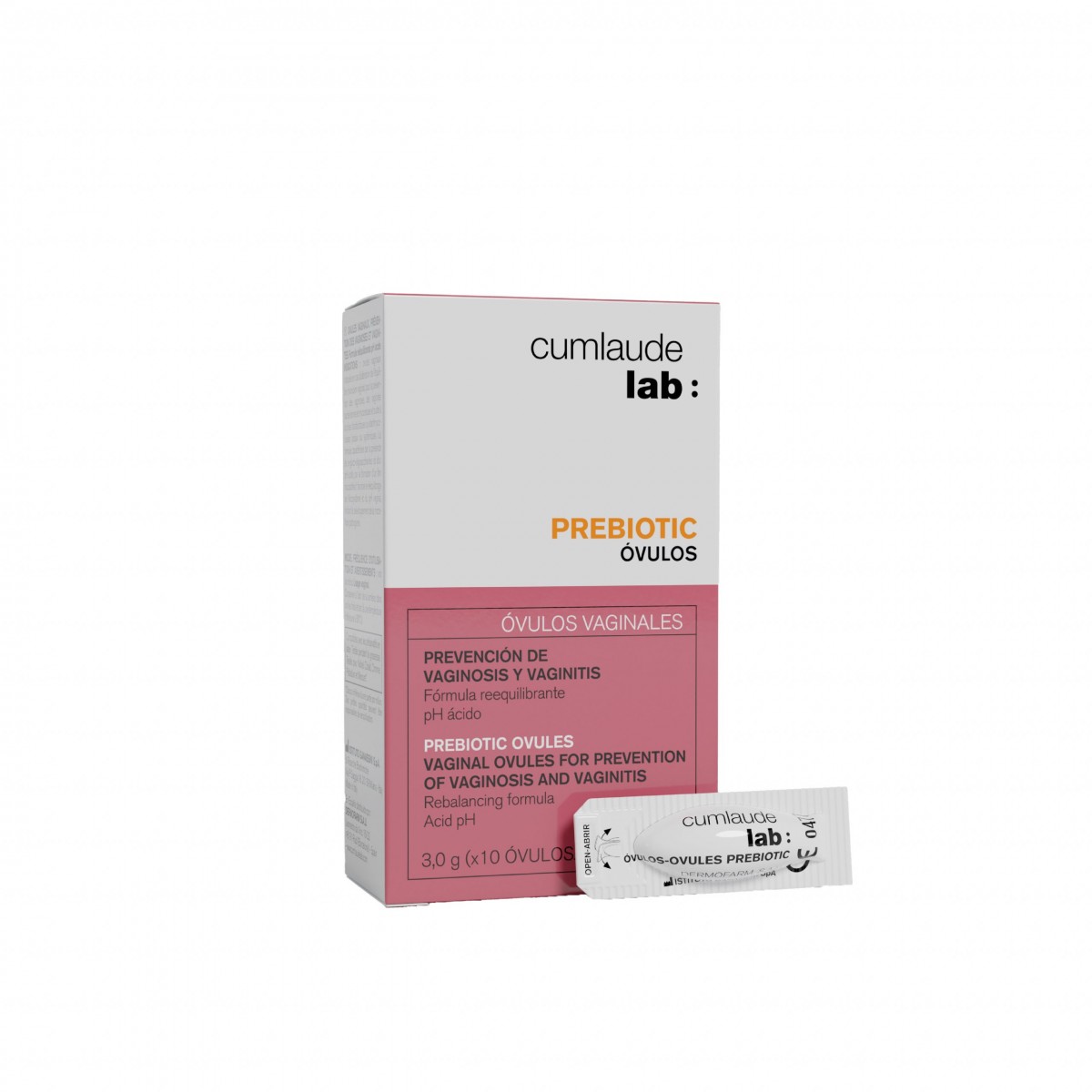 CUMLAUDE PREBIOTIC 10 OVULOS VAG