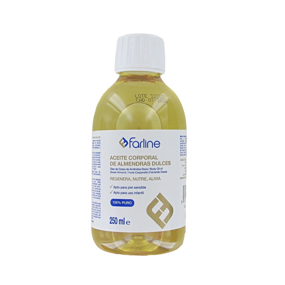 FARLINE ACEITE DE ALMENDRAS 200 ML
