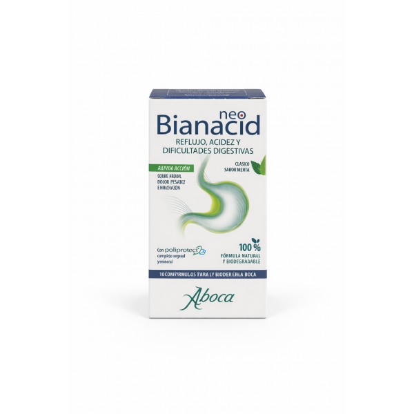 NEO BIANACID ABOCA 14 COMPRIMIDOS SABOR MENTA