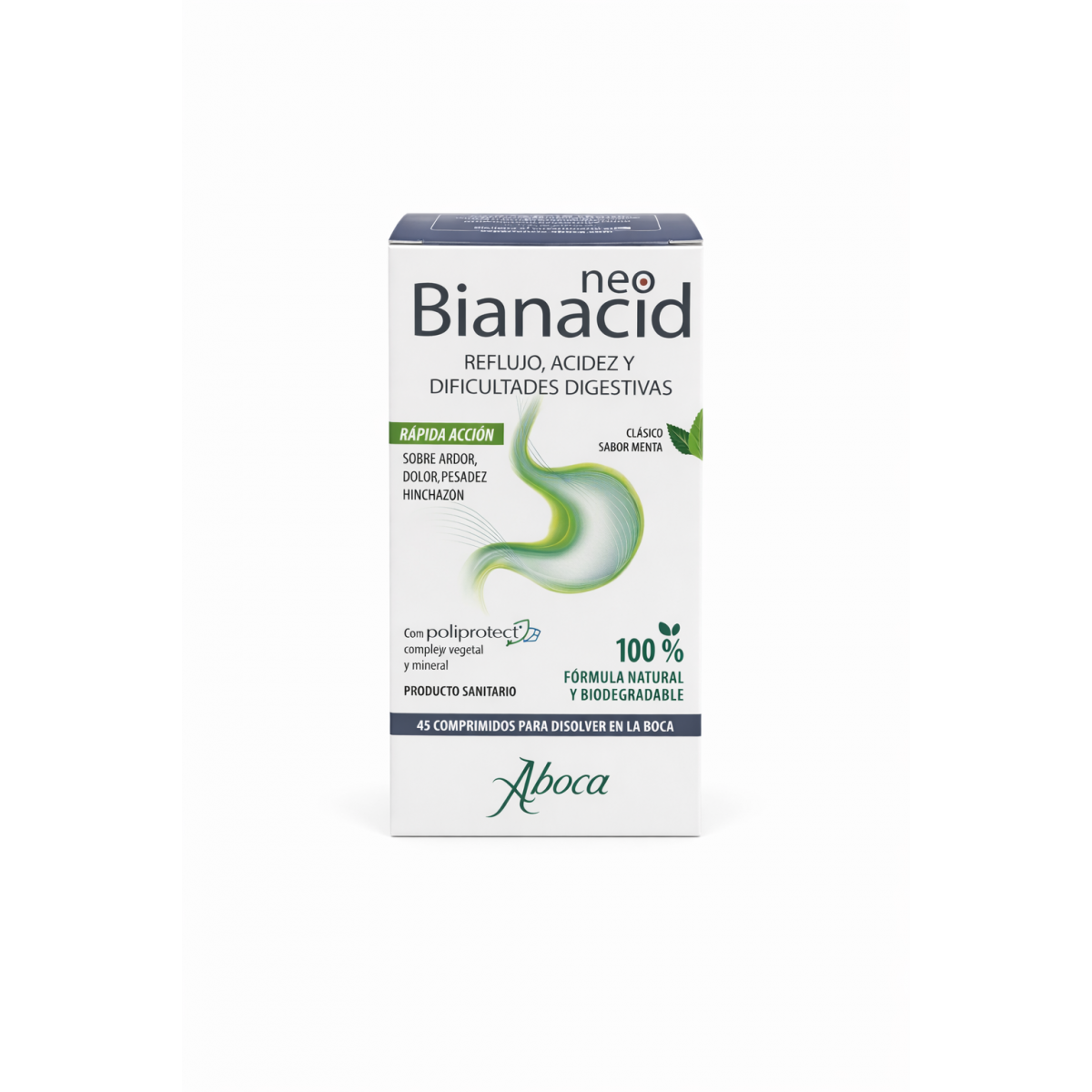 NEO BIANACID  ABOCA 45 COMPRIMIDOS SABOR MENTA