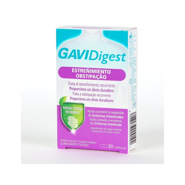 GAVIDIGEST ESTREÑIMIENTO 30 CÁPSULAS
