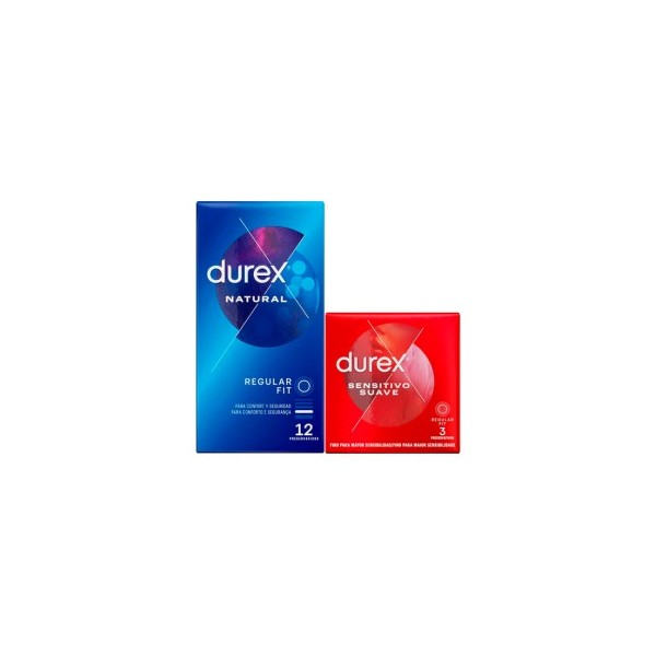 DUREX NATURAL+3 PRESERVATIVOS SENSTIVOS DE REGALO