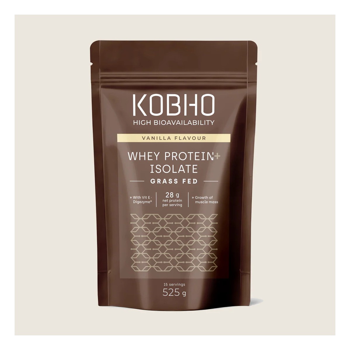 PROTEÍNA WHEY AISLADA VAINILLA 525GR