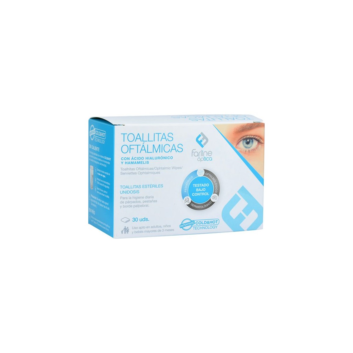 TOALLITAS OFTALMICAS FARLINE 30 UDS