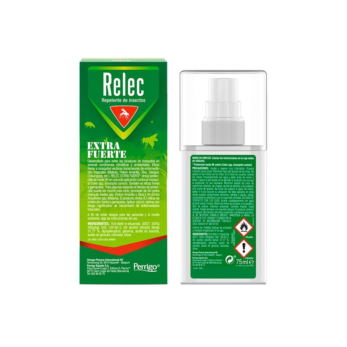 Relec Extra Fuerte Spr. 75 ml