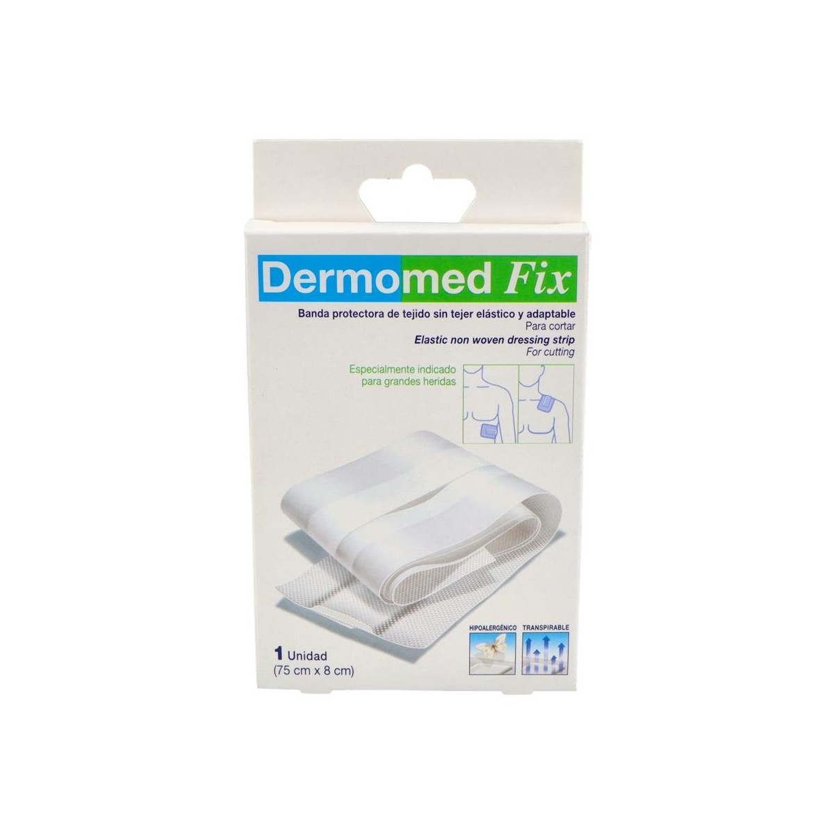 Tiras Dermomed-Fix Hip Cont 75X8Cm
